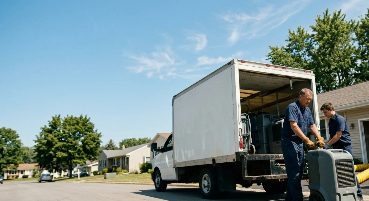Water Damage Cleanup in Burbank, OH near me